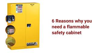 Why You Need a Flammable Safety Cabinet (Justrite)