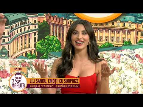 Lili Sandu, emoții cu surprize