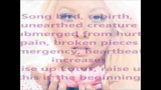 Christina Aguilera Lotus Intro - Lyrics