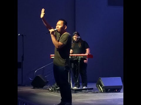 Rick Pino & Brandon Hampton leading worship w/ Jason Nettles at Messenger 2016 (YWAM-KC & IHOP-KC)