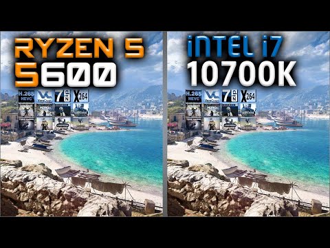 5600 vs 10700K Benchmarks – 15 Tests