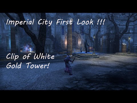 Imperial City First look in ESO