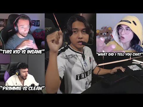 FNS, Tarik & Kyedae Praising TLN Primmie For 3 minutes Straight Against LEV In VCT