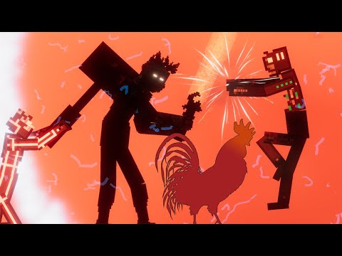 Corruption of the Devine(PP Amod) vs Android-Biodroid in People Playground #1