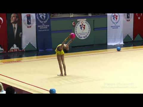 Denge Cimnastik - Ayşegül Berfin Tezcan (Sakarya 2014 - top)