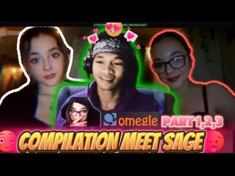 COMPILATION MEET 1,2,3 OF JONG MADALIDAY AND SAGE OMEGLE #jongmadalidayometv #sage #singing #fyp
