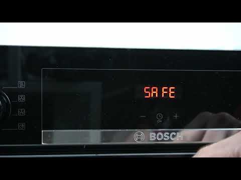 How to Remove SAFE Code on BOSCH HBA534EB3 &ndash; Unlock Your Oven!