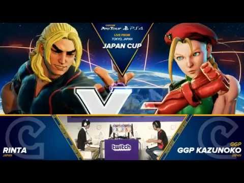 SFV: Rinta vs GGP Kazunoko - Japan Cup 2016 Top 8 Losers Semi Finals - CPT 2016