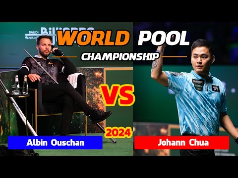 Albin Ouschan vs Johann Chua | 2024 World Pool Championship | June 05 #worldpoolchampionship