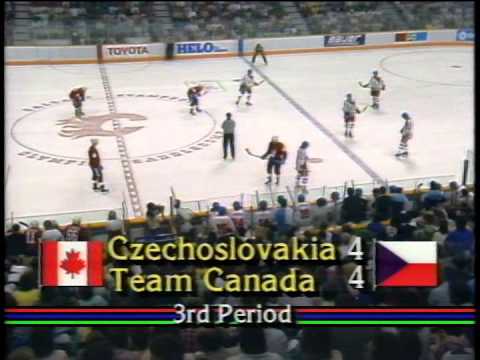 1987 Canada Cup , Round Robin .  Canada - CSSR (3)