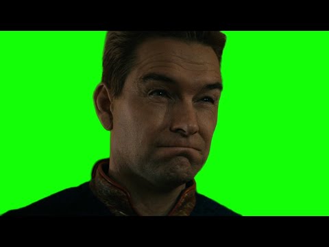 Homelander "f＊＊k it, I'll do it myself" green screen