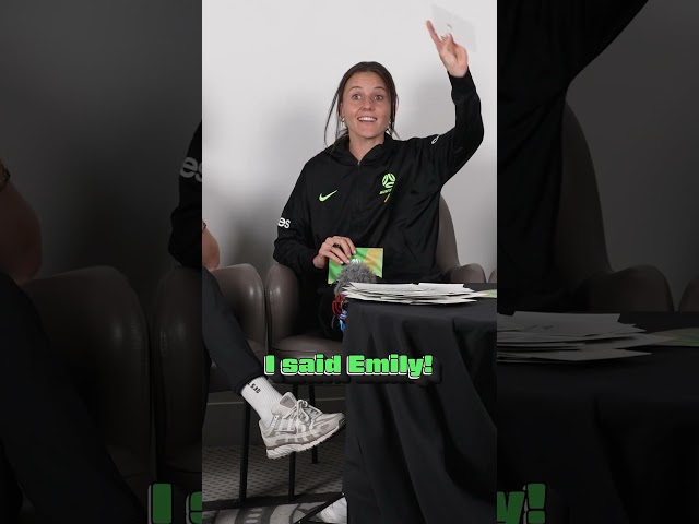 "She needs to not play!" 😂 Watch the #FIFAWWC Quiz 🗳️🤔 #Matildas