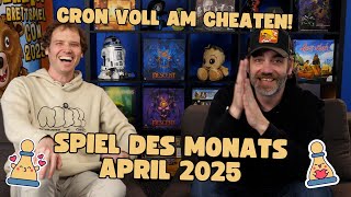Cron am cheaten! - Unser Spiel des Monats April 2025 – Brettspielshow Folge 4.7