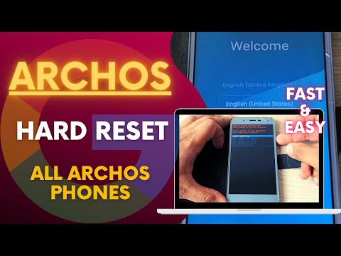 ARCHOS Factory Reset Remove Password