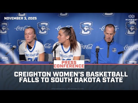 Creighton Women's Basketball Loses To South Dakota State | Creighton Postgame Press Conference