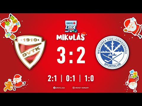 Gólösszefoglaló EL 98 - DVTK Jegesmedvék - Sport Club Csíkszereda 3-2 20221204