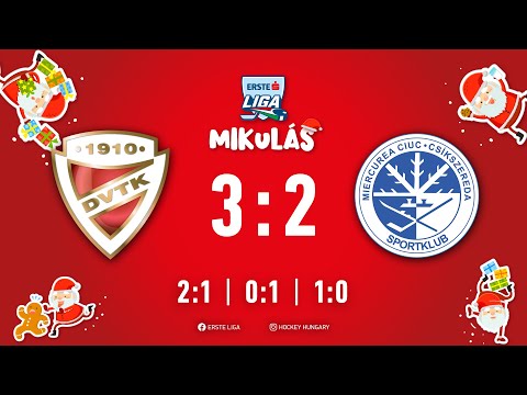 Erste Liga 19. forduló: DVTK Jegesmedvék - SC Csíkszereda