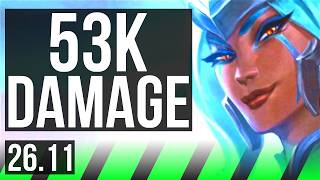 NIDALEE vs JARVAN IV (JGL) | 53K damage, Good KDA: 16/1/9 | KR Challenger | 26.11