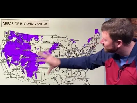 Very wet weather pattern for western U.S. especially California to Colorado, travel issues continue