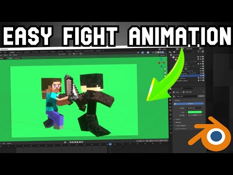 Minecraft Fight Animation Tutorial - How To Make Minecraft Fight Animation (Step By Step)
