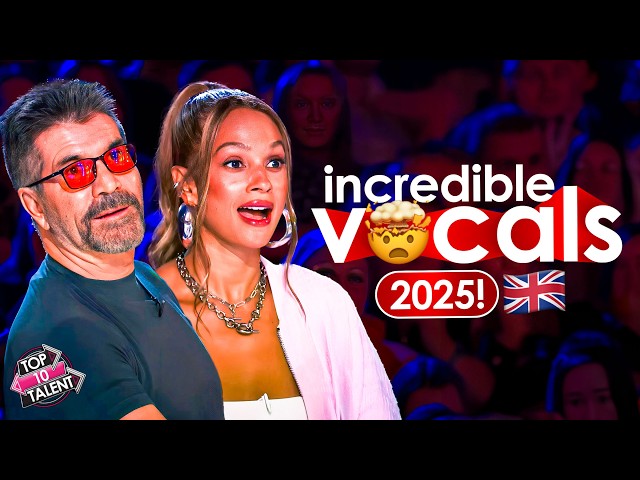 INCREDIBLE Vocals That Stole The Show On BGT 2025! SDDEFAULT Thumbnail