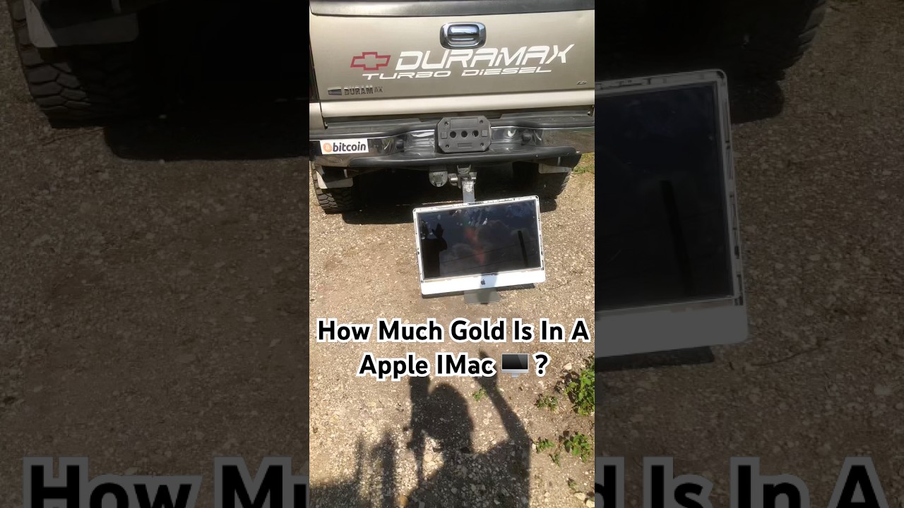 How much gold is in a apple iMac computer #goldrecovery #imac #computer