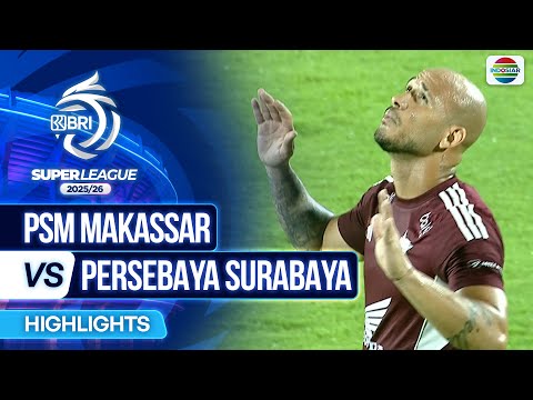 PSM Makassar VS PERSEBAYA Surabaya - Highlights | BRI Super League 2025/26