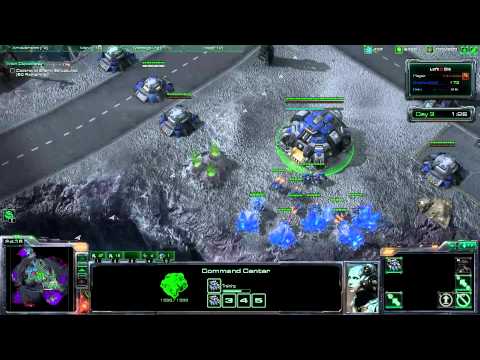 SC2 - Left 2 Die - Official Blizzard Custom Map