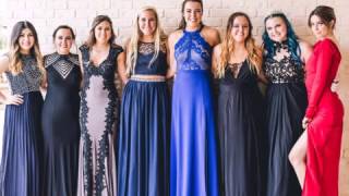 Dani Cimorelli, Kara Brooks, Lizzie Wilker, and Katherine Wilker At Prom (4/29/17)