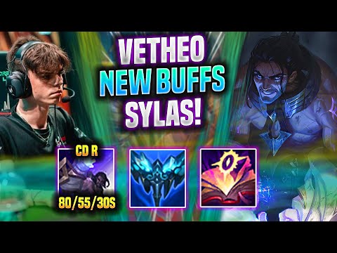 VETHEO PERFECT GAME WITH SYLAS NEW BUFFS! - MSF Vetheo Plays Sylas Mid vs Soraka! | Season 2022