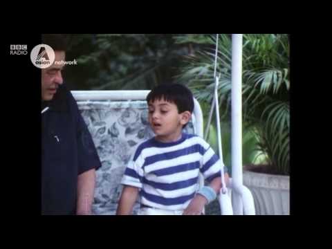 Ranbir Kapoor with his grandfather Raj Kapoor when he was six years old!