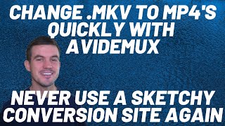 Turn your OBS videos into MP4s - MKV to MP4 Tutorial