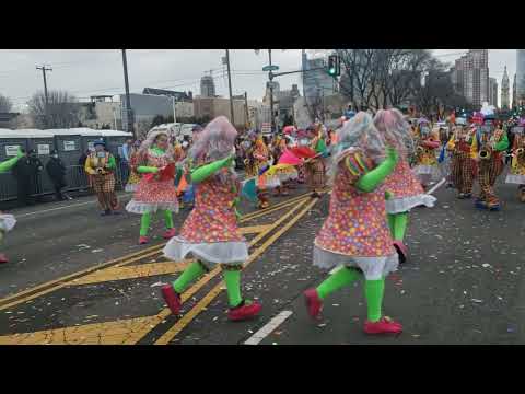 Duffy String Band 2022 at Broad St. and Washington Ave. Jan. 2nd in Philadelphia.