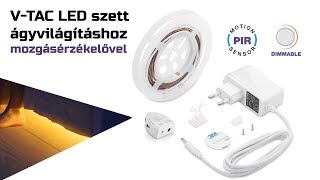 Videó: Komplett LED szalag szett mozgásérzékelővel