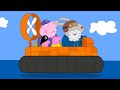 The Hovercraft Rescue 🛟 Peppa Pig Official Full Episodes