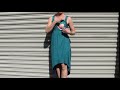 Demo How To Open Dress For Breastfeeding