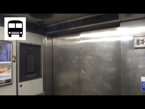 Chalk Farm Tube Station, United Kingdom - Huge Otis Elevonic 401 Elevator (London Underground)