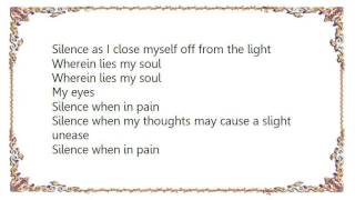 Fiction Plane - Silence Lyrics