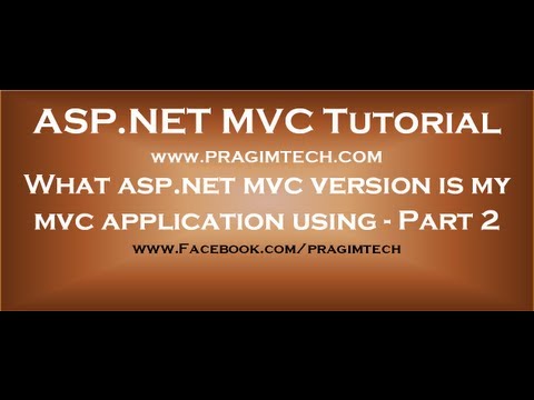 Installing aspnet mvc Part 1