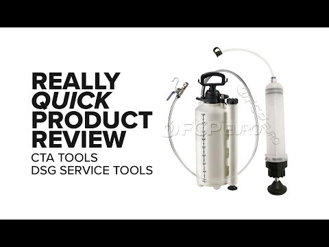 CTA DSG Service Tools - Really Quick Product Review