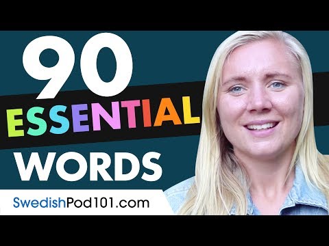 90 Swedish Words You'll Hear in Conversations!