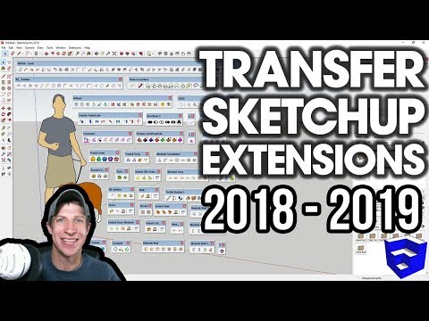 Transferring Extensions from SketchUp 2018 to SketchUp 2019