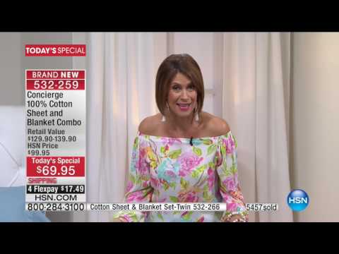 HSN | Concierge Collection Bedding 05.17.2017 - 11 AM