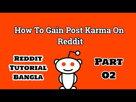 Reddit Tutorial Bangla: How To Gain Post Karma On...