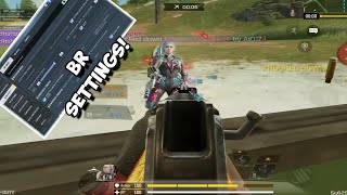 My All Settings for BR +Gameplay Solo v Squad Call of Duty Mobile