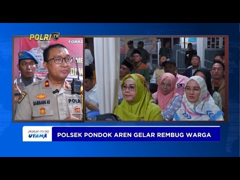 GIAT REMBUG WARGA DI PONDOK AREN, TANGERANG SELATAN