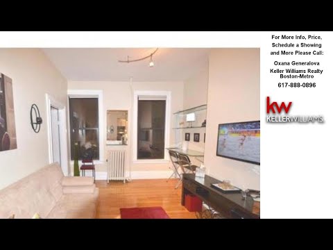 141 Arlington St, Boston, MA Presented by Oxana Generalova.