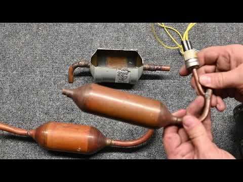 HVAC 077 Refrigerant Muffler discharge / hot gas line