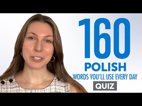 Quiz | 160 Polish Words You'll Use Every Day - Basic Vocabulary #56
