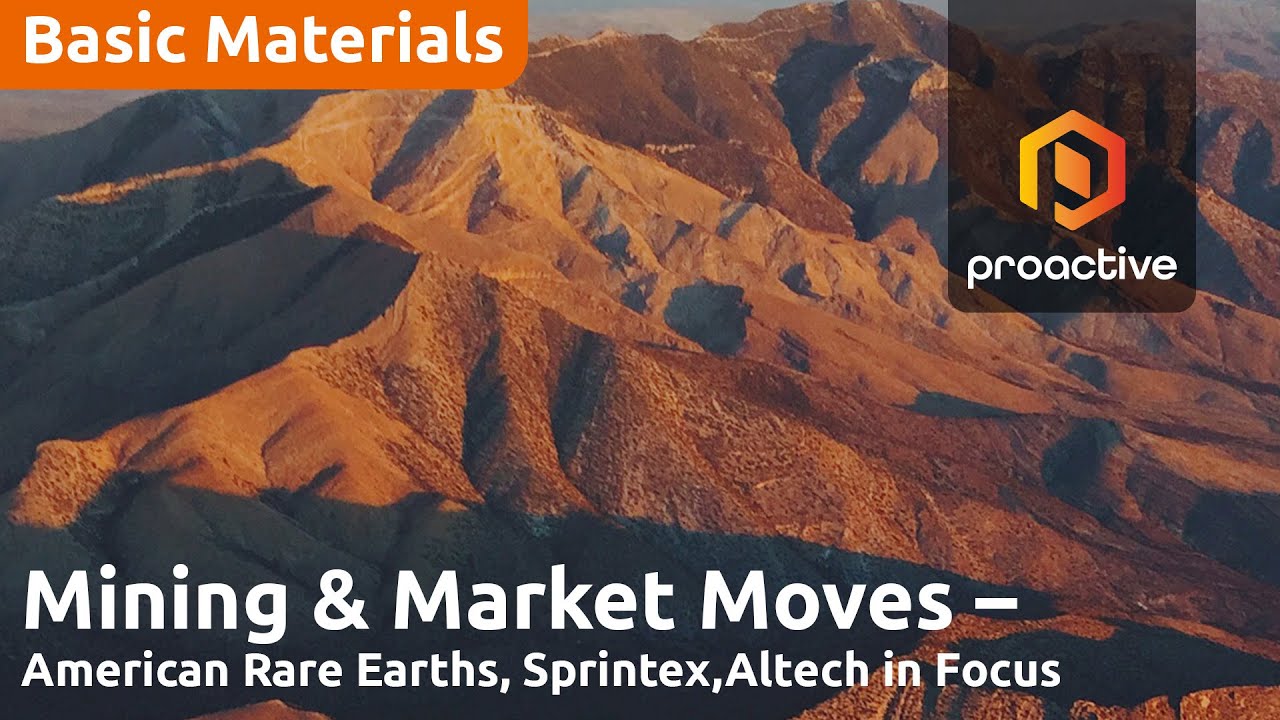 Just The Facts: Sprintex, Altech Batteries, American Rare Earths